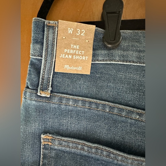 Madewell, the perfect short, ullman wash, size 32,NWT - Picture 7 of 9